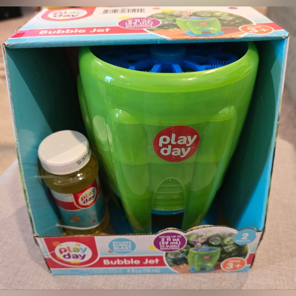 Play Day Green Bubble Jet Toy